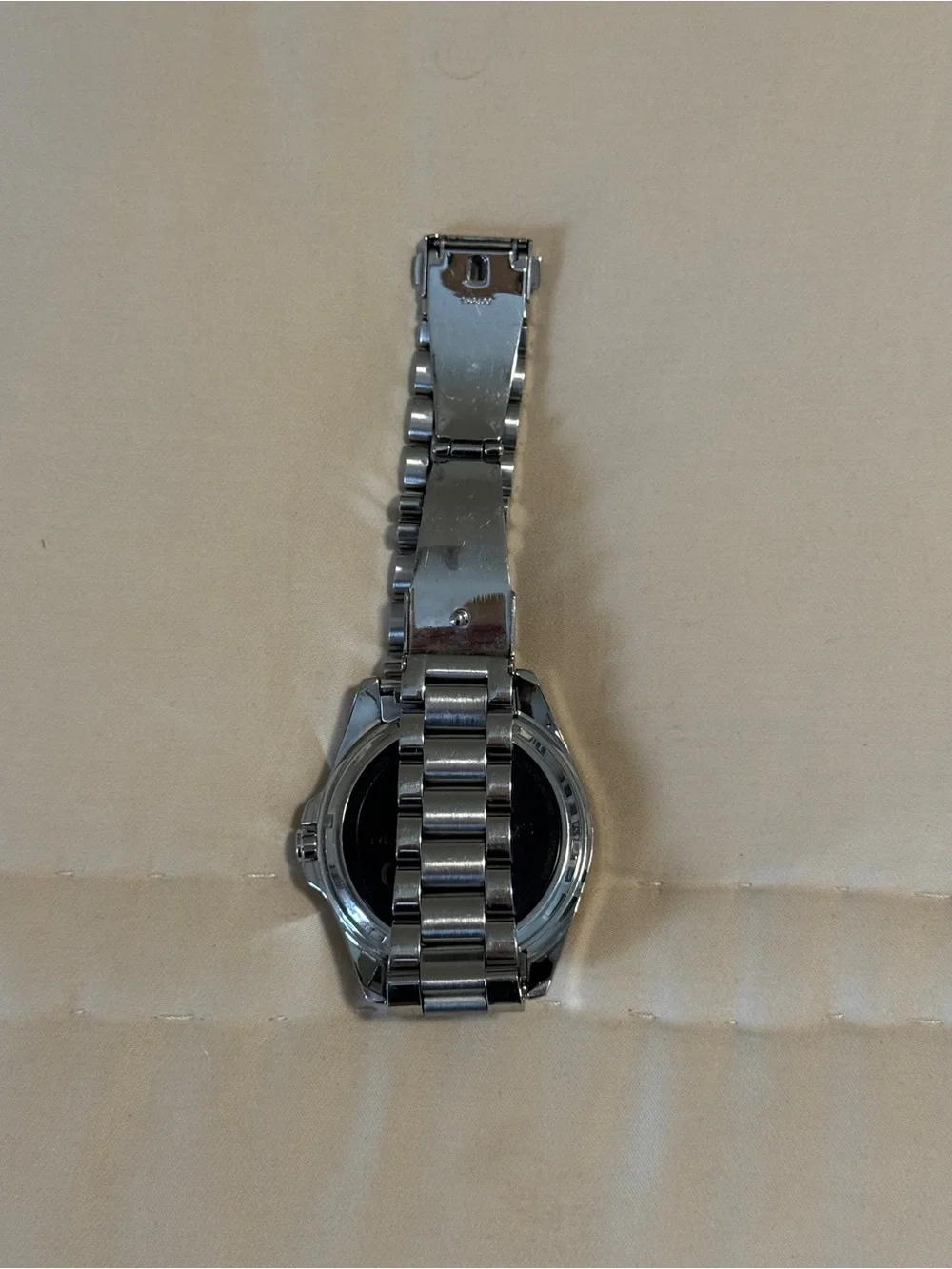 Michael Kors Silver-Tone Smartwatch with Digital Display